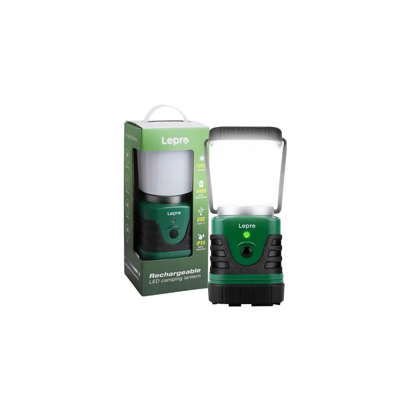 LEPRO 3300008 Camping Lamp, 1000 lm, 3600 mAh